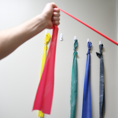 Patient stretching theraputic band